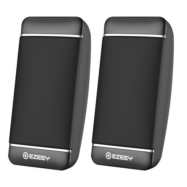 1 Pair USB Loudspeaker Practical Desktop Computer Speakers for Home Use