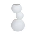 thumbnail image 3 of Jarrón de flores de cerámica para decoración del hogar, minimalista, artístico, moderno y sencillo. blanco, 3 of 9