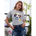 thumbnail image 2 of Pastell Colorful Dalmatian T-Shirt Women -Weekday Best Designs, Female 5X-Large, 2 of 4