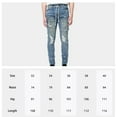 thumbnail image 4 of HAOMEILI Mens Jeans Skinny Fit, Super Stretch Comfy Cotton Denim Pants, 4 of 5