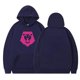 thumbnail image 1 of Pop cazadora para niña Hooded Sweatshirt,Soft Streetwear Pullover,Cute Long Sleeve Hoodie for Fall Winter （Navy）, 1 of 2
