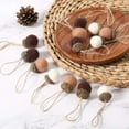 thumbnail image 2 of 12PCS Felt Acorn Ornaments Fall Hanging Ornaments Felt Acorn Garland for TreeFarmhouse Acorn Room Woodland Party Decor for Fall Christmas, 2 of 5