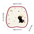thumbnail image 3 of QuanTara Honeycomb Seat Cushion 18.11"x18.11", Office Chair Pad for Tailbone Pain Relief, Non-Slip Breathable Gel Cushion for Car, Home, All Seasons, 3 of 6