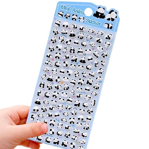 Mini Puffy Stickers Small 3D Tiny Micro Sticker Set Removable for Rewards Phone Case Album Notebook Scrapbooking Craft and Gift for Women and Men