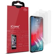 iCarez [HD Anti Glare] Matte Screen Protector for iPhone XS /iPhone 10S 5.8-Inch [3 Pack] (Case Friendly) No Bubble Easy Install with Lifetime Replacement Warranty