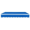 thumbnail image 6 of Awntech 14' x 10' Maui Manual Patio Retractable Awning Acrylic Fabric, Bright Blue, 6 of 7