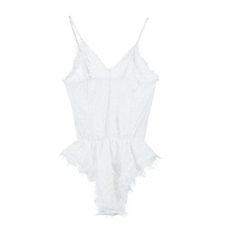 

Binpure Womens Lingerie Sexy Lace Dress Babydoll Underwear Nightwear Sleepwear Bodysuit Tight pajamas