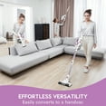 thumbnail image 5 of MOOSOO Cordless Vacuum Lightweight Stick Vacuum Cleaner for Carpet Hard Floor Pet Hair Home, 5 of 10