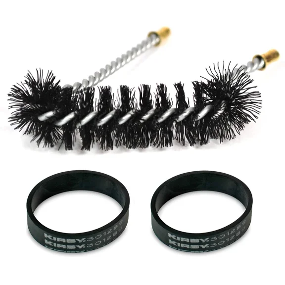 Replacement Part For TVP Vacuum Cleaner Crevice Tool Brush 5Pk With Free 2 Belts # 226157S, 301289, 301289S