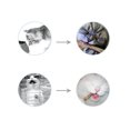 thumbnail image 3 of 2PCS Cat Chew Toy Rattan Ball Bell Pet Play Toy Cat Interactive Toy for Kitten, 3 of 10
