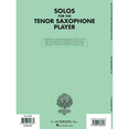 thumbnail image 4 of Solos For The Tenor Sax Player w/ Piano Accompaniment Arr. Larry Teal, 4 of 4