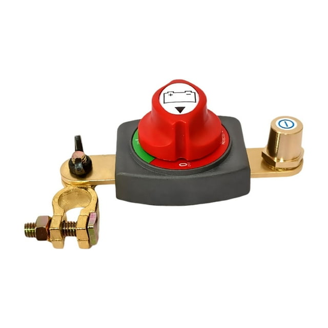 Post Top Battery Desconecte el interruptor, encendido/apagado fácilmente Instale el interruptor maestro de corte de la batería impermeable para botes de 15 a 17 mm