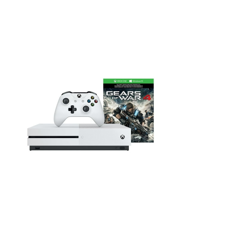 Console Xbox One S 1 Tera 4k + Jogo Bundle Gears Of War 4