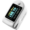 FaceLake FL-350 Pulse Oximeter, with Carrying Case & Batteries, White