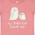 thumbnail image 4 of Inktastic My Godmother Loves Me Boys or Girls Baby T-Shirt, 4 of 5