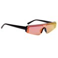 thumbnail image 4 of Anteojos de sol de Moda Zulema protección púrpura Gafas de sol rectangulares de gran tamaño, 4 of 7