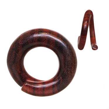 Ebony Wood Tunnels – Handmade Organic Ear Gauges | Natural