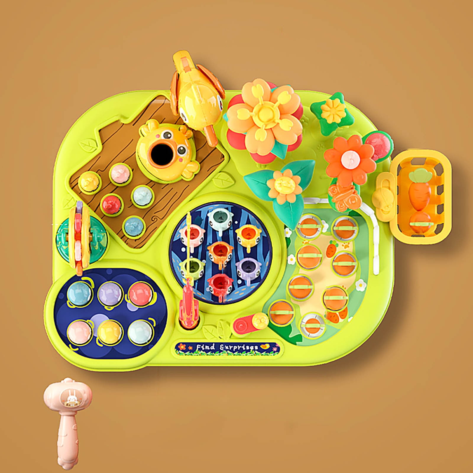 Baby Activity Table Learning Table Multifunctional Educational Game Table Toys And Baby Standing Activity Center Birthday For Toys For Babies Over 18 Months Old