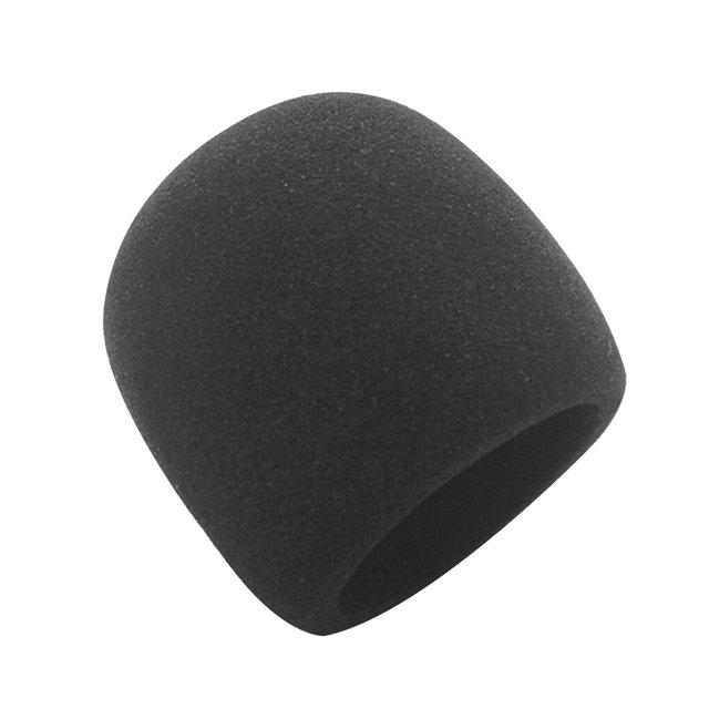 Bearachild Cubierta de micrófono grabadora cabeza de micrófono Protector a prueba de viento Mic esponja cubierta de repuesto para Cables de audio/vídeo