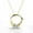 Yellow Gold, variant on Cate & Chloe Dahlia 18k White Gold Plated Pendant Necklace with Swarovski Crystal Gift for Women