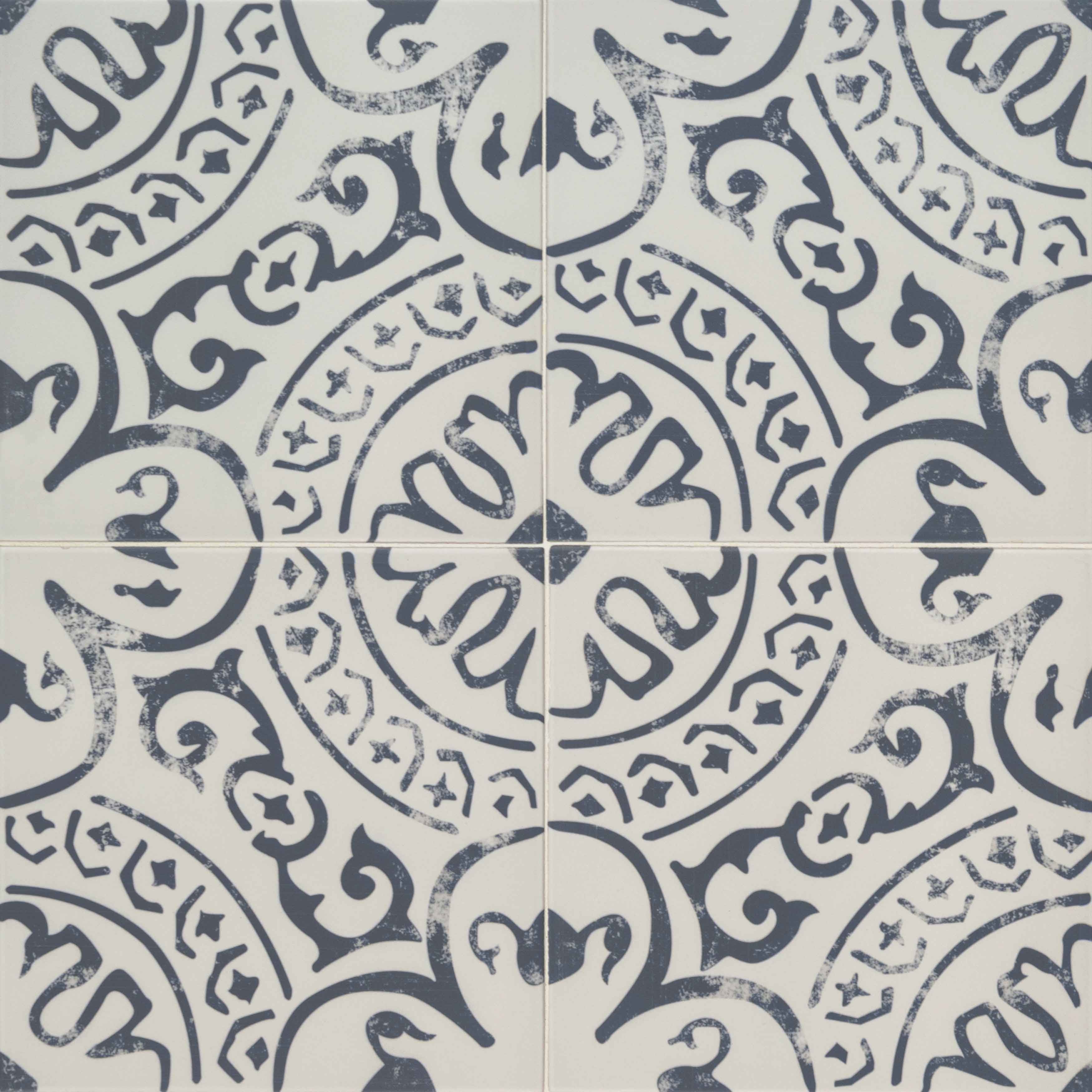 MSI Indigo 8 in. x 8 in. Glazed Porcelain Floor And Wall Tile