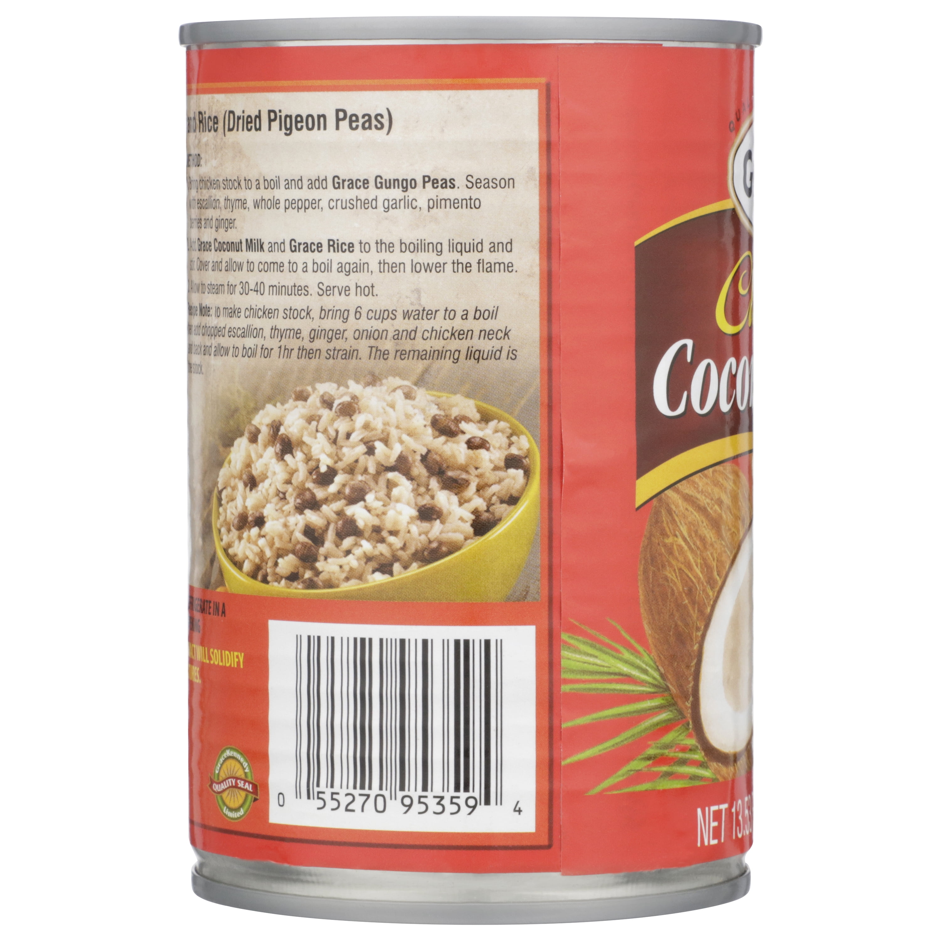 (7 pack) Grace Coconut Milk, 13.5 oz Can