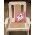 thumbnail image 2 of English Bulldog  Fabric Decorative Pillow, 2 of 2