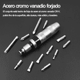 thumbnail image 5 of Juego De Destornilladores De Impacto 13 Piezas Multiusos estuche Belug, Verde, 5 of 5