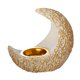 thumbnail image 2 of Incensario misterioso con forma de luna en forma de cono, decoración religiosa para incienso. blanco, 2 of 9