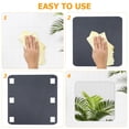 thumbnail image 3 of unbranded 4Ud Autoadhesivos Para Pared O Puerta Con Material Resistente Y Color Plateado, 3 of 7