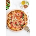 thumbnail image 2 of Nordic Ware 13 Inch Pizza Stone Set, Ceramic Stoneware, 10 Year Warranty, 3" X 13" X 2", 2 of 4