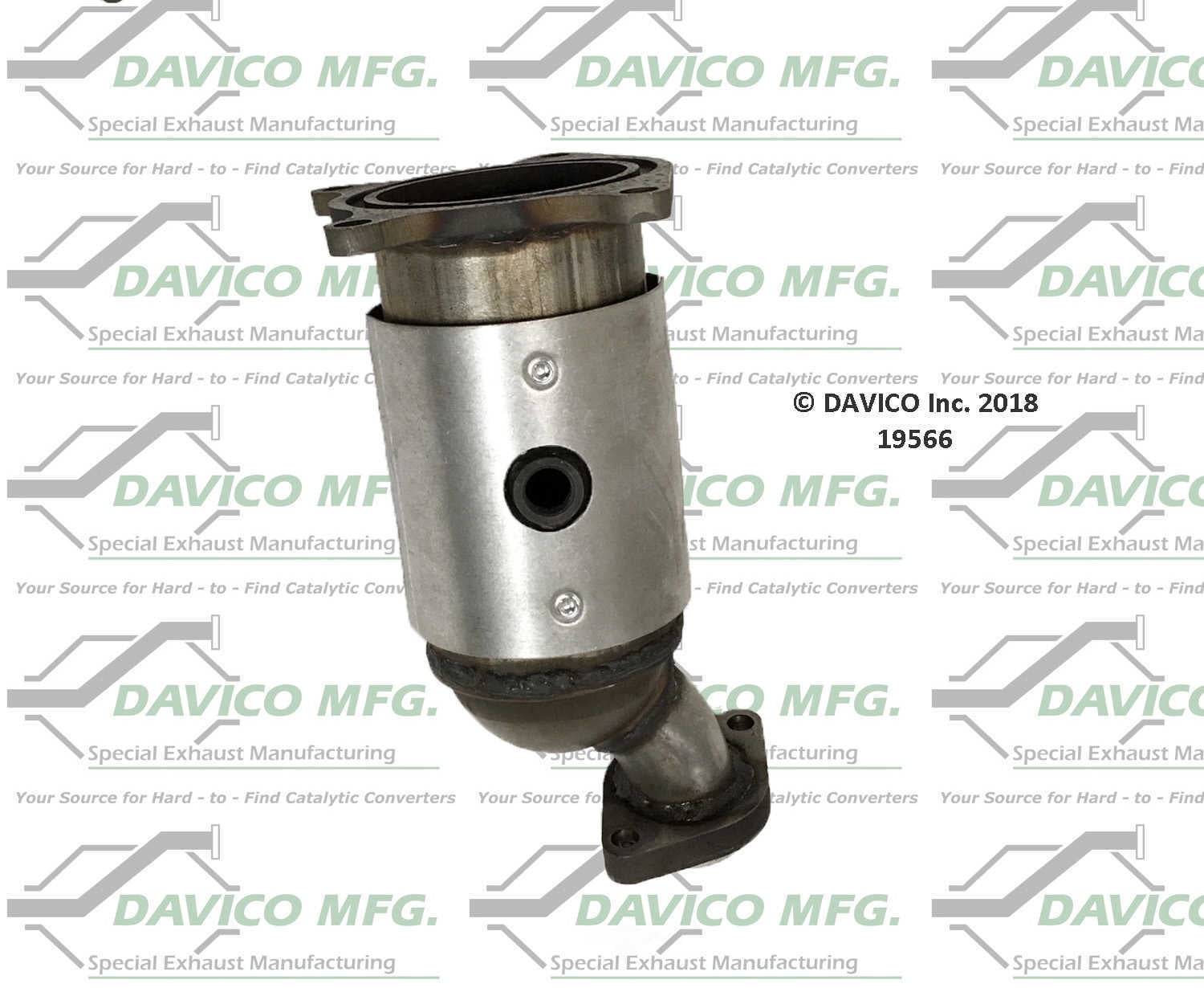Davico Mfg 19566 Direct-Fit Catalytic Converter