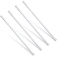 thumbnail image 1 of 4pcs Window Security Bars Adjustable Sliding Door Guard Security Lock Bar Fixed Window Guard Door Security Devices Window Guards for Children Safety, Patio Door, Anti-Lift (White), 1 of 5