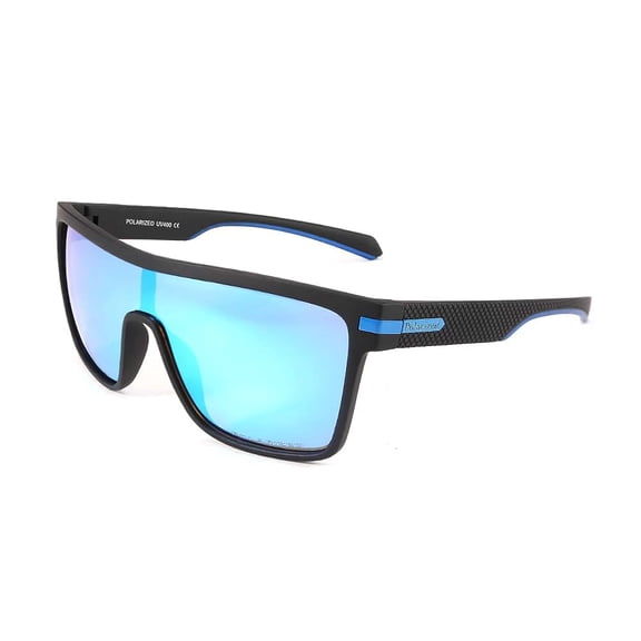 Karsaer TR90 Polarized Sports Sunglasses for Men Women Flat Top Vintage Square Cycling Running Fishing Golf Hiking Sports Glasses K7034