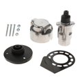 thumbnail image 1 of DYNWAVECA 7 Pin Trailer Plug Socket Boat Truck Light Wire Connector 12N Shock-resistant Design, 1 of 10
