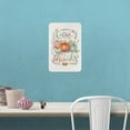 thumbnail image 2 of Give Thanks Watercolor Pumpkins Thanksgiving Home Business Office Sign, 2 of 4