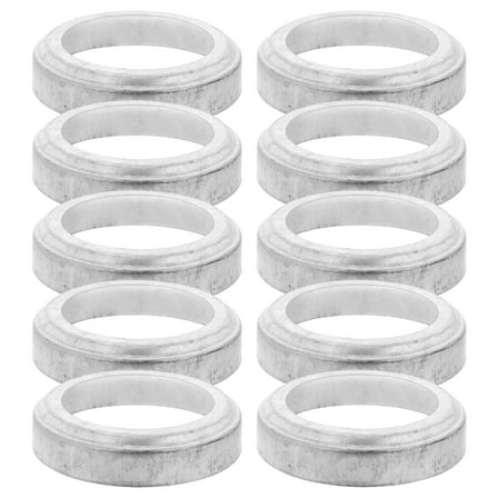 Tineasur Iron Post Cover Skirt for Deck and Fence , Weather Resistant and Easy to Install