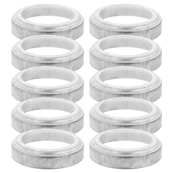 Tineasur Iron Post Cover Skirt for Deck and Fence , Weather Resistant and Easy to Install