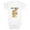 White, variant on Infant's Garfield With Odie Distressed  Bodysuit