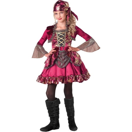Pretty Pirate Girls Halloween Costume - Walmart.com