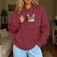 thumbnail image 7 of Pet Pouch Hoodies Unisex with Kangaroo Pocket Kitten Puppy Carrier Holder Sweatshirts Oversized 2026 New Snack Pouch Hoodies, 7 of 7