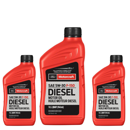 Motorcraft Engine Oil XO-5W30-QFA Pack of 3