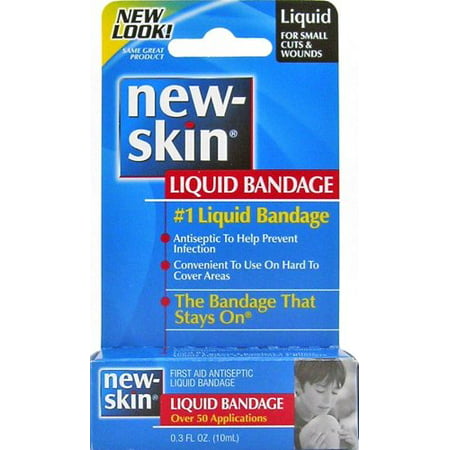2 Pack - New-Skin Liquid Bandage Over 50 Applications 0.3 Fl Oz