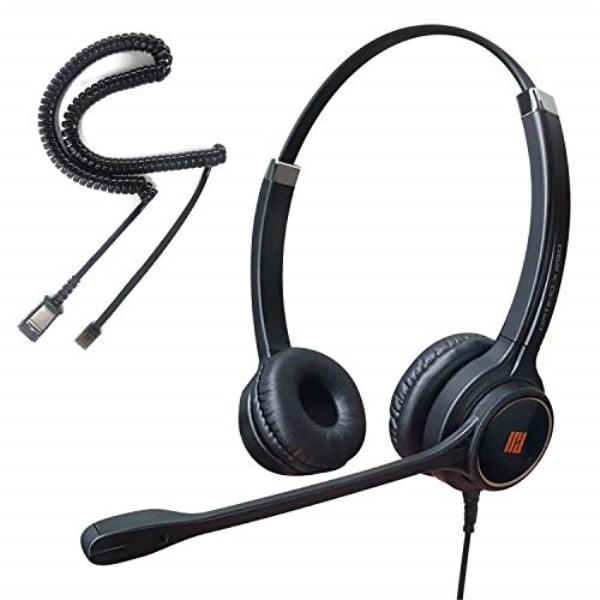 ipd iph-255 optimo double ear noise cancelling headset for landline