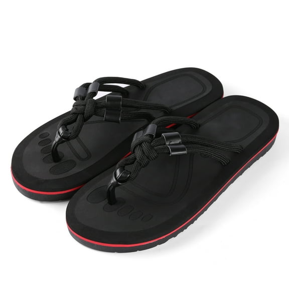 Men Summer Casual Indoor Outdoor Flip Flop Thong Sandals