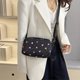 thumbnail image 5 of Bolso de hombro para mujer: bolso informal de moda con correa ajustable, bolso bandolera ligero de poliéster para uso diario, bolso bandolera para el trabajo, viajes y compras., 5 of 6
