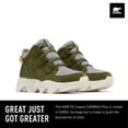 thumbnail image 2 of Bota SOREL Kinetic Impact Caribou Plus impermeable verde para mujer, 2 of 7
