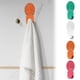 thumbnail image 1 of Ganchos de pared resistentes | Ganchos adhesivos plegables sin taladro ni marcas para cocina, baño y oficina | Adhesión potente | Ahorro de espacio | Soporta toallas, batas, sombreros, llaves | Uso, 1 of 7