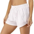 thumbnail image 1 of Women's Running Shorts Printed Workout Sports Shorts Double Layer Athletic Shorts, 1 of 6