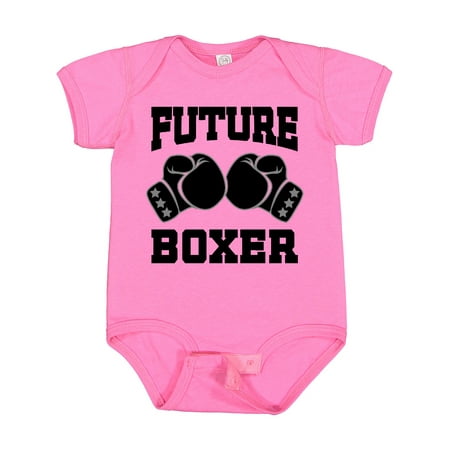 

Inktastic Boxing Future Boxer Gift Baby Boy or Baby Girl Bodysuit